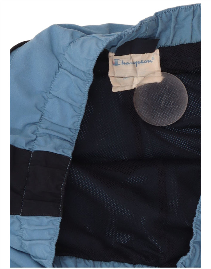 CHAMPION Badeshorts til mænd Medium Blue Colourblock Polyester