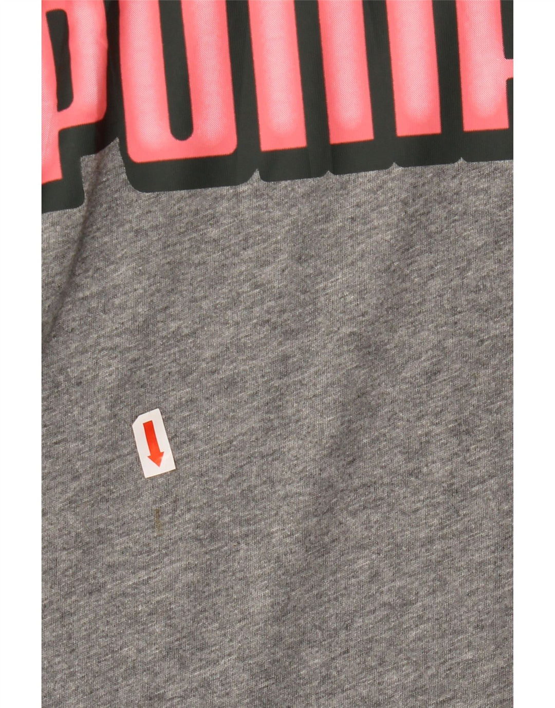 PUMA Grafisk T-shirt top til mænd, stor grå