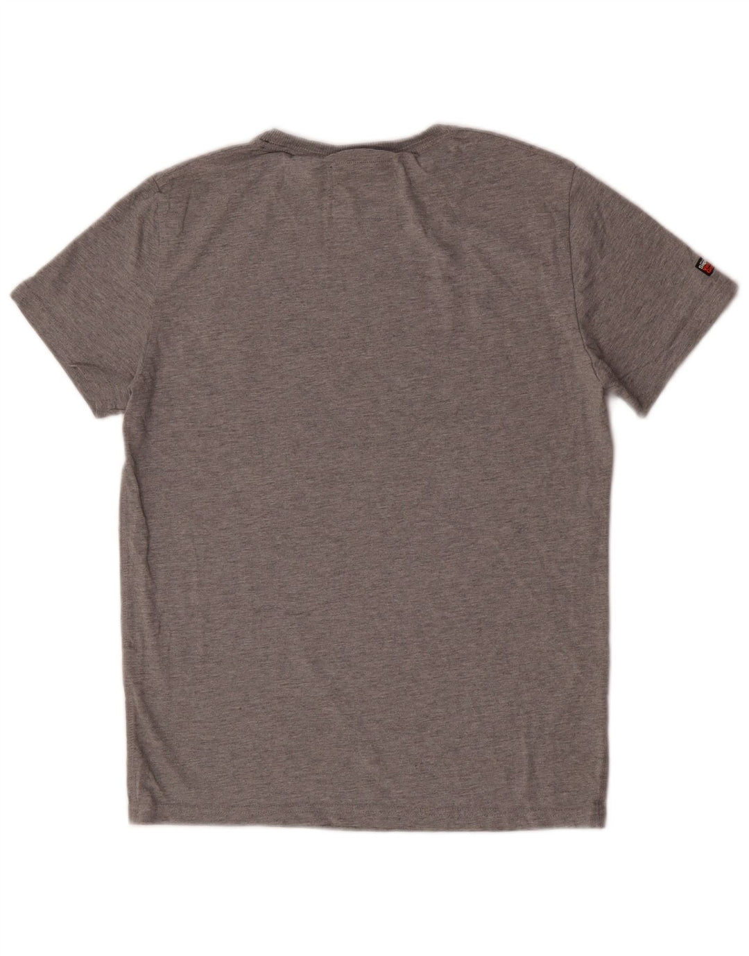 Superdry Herre Extra Slim Grafisk T-Shirt Top Stor Grå Bomuld