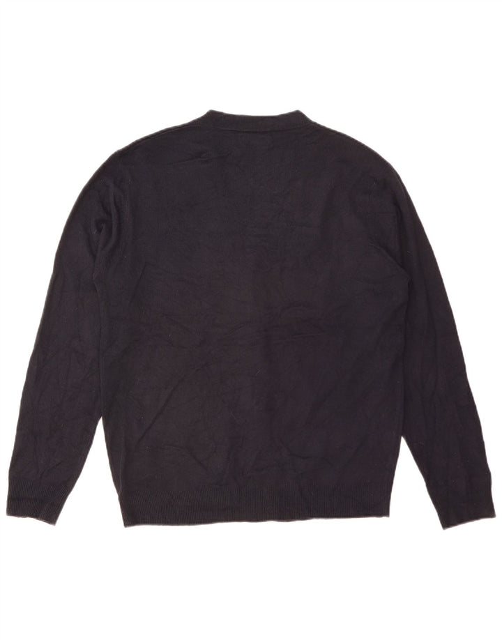 Pierre Cardin Herre cardigan sweater Medium marineblå akryl