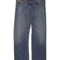 Diesel Straight Jeans til mænd W36 L32 Blå Bomuld