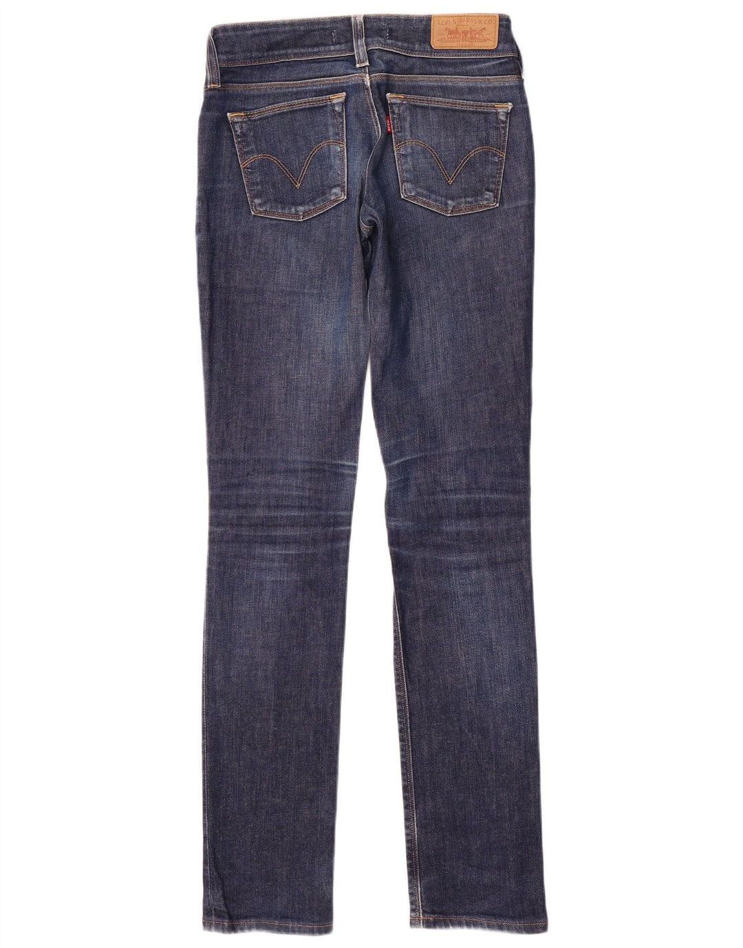 Levi's Dame 571 Slim Jeans W27 L34 Blå Bomuld