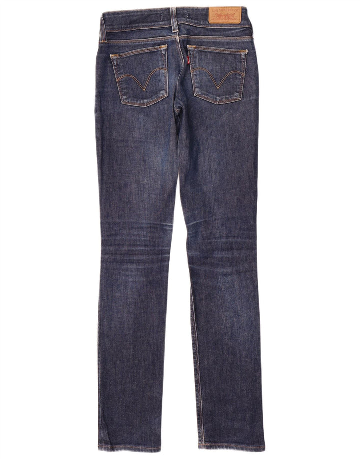 Levi's Dame 571 Slim Jeans W27 L34 Blå Bomuld