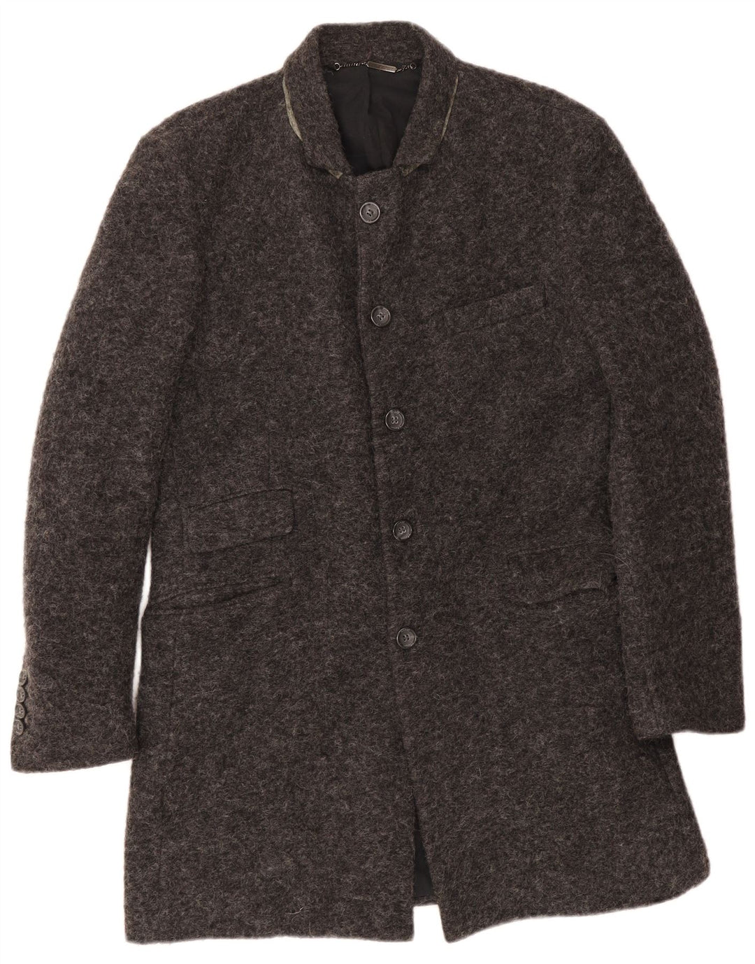 Guess Herre Overfrakke UK 40 Large Grey Wool