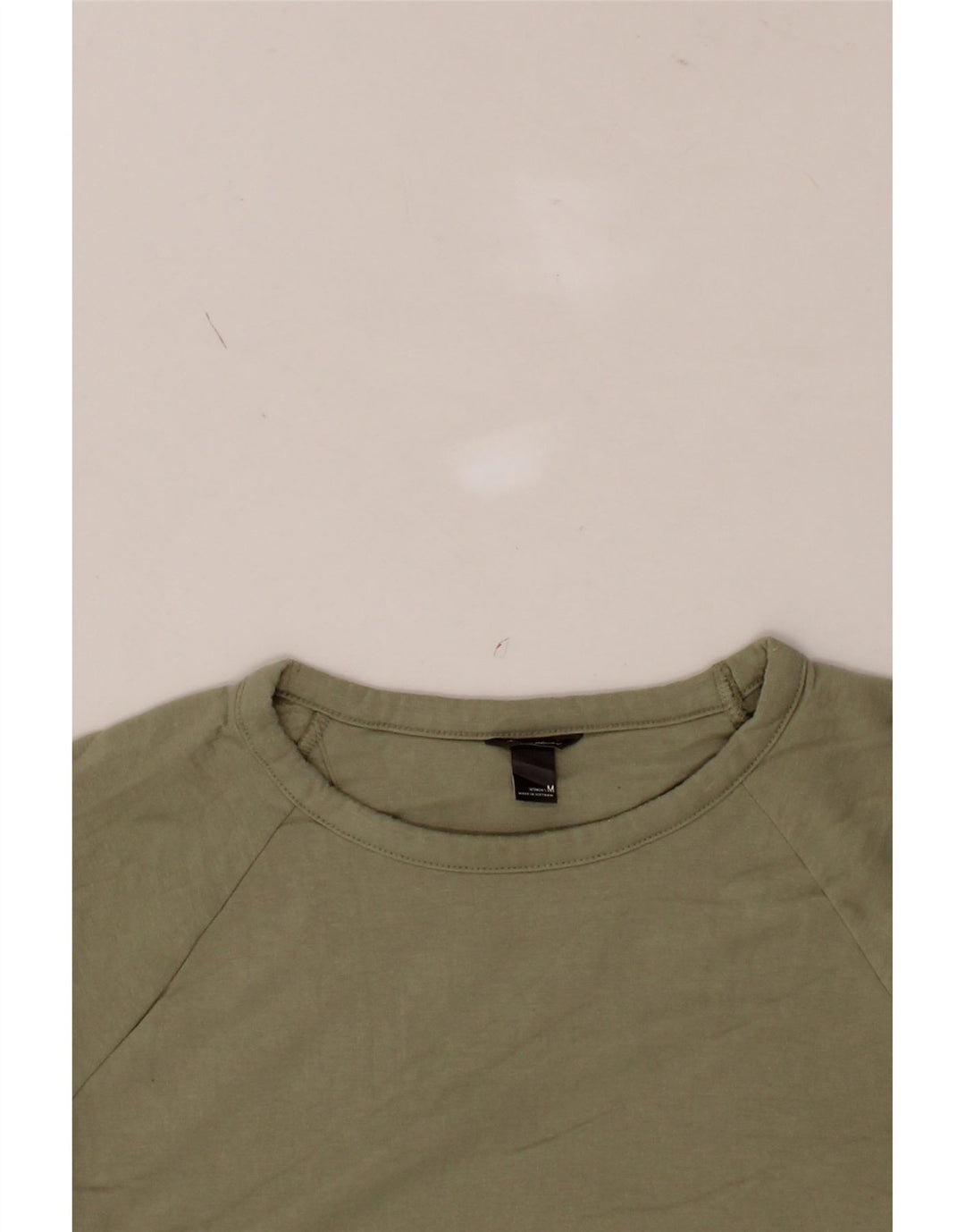 EDDIE BAUER Womens Sweatshirt Jumper UK 14 Medium Green Polyester Vintage Eddie Bauer and Second-Hand Eddie Bauer from Messina Hembry 