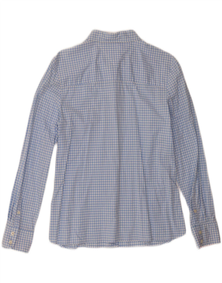 Tommy Hilfiger Dameskjorte UK 14 Large Blue Gingham Cotton