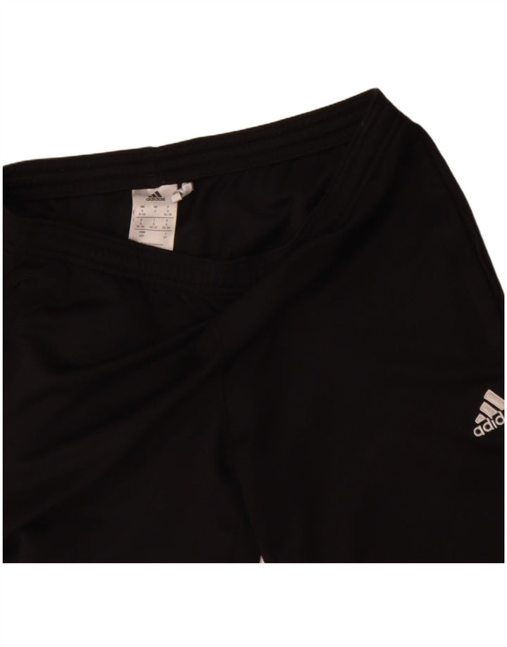 ADIDAS Womens Leggings UK 8/10 Small  Black Polyester