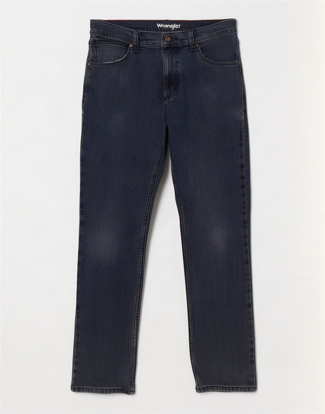 Wrangler Slim Jeans til mænd W32 L32 Marineblå bomuld