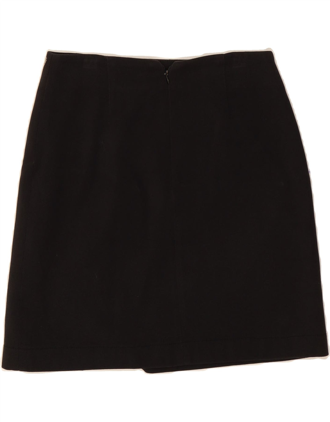 TRUSSARDI Womens Mini Skirt IT 42 Medium W28 Black Cotton Vintage Trussardi and Second-Hand Trussardi from Messina Hembry 