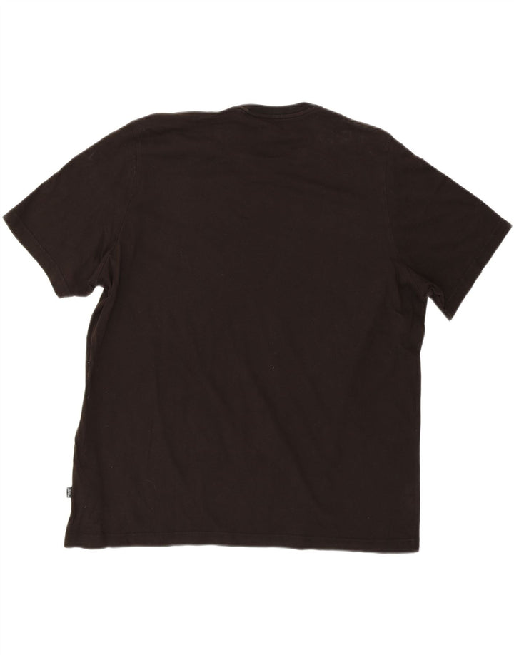 PUMA Mens Graphic T-Shirt Top XL Black Cotton Vintage Puma and Second-Hand Puma from Messina Hembry 