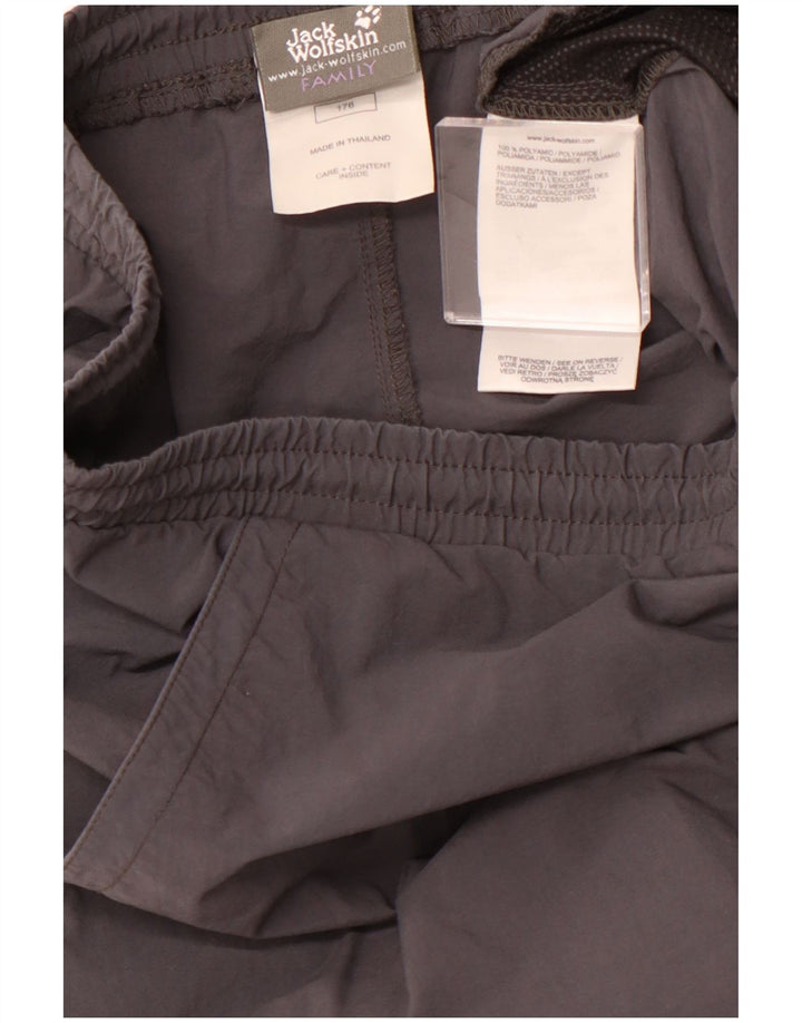 JACK WOLFSKIN Drenge Sportshorts 15-16 år Grå polyamid