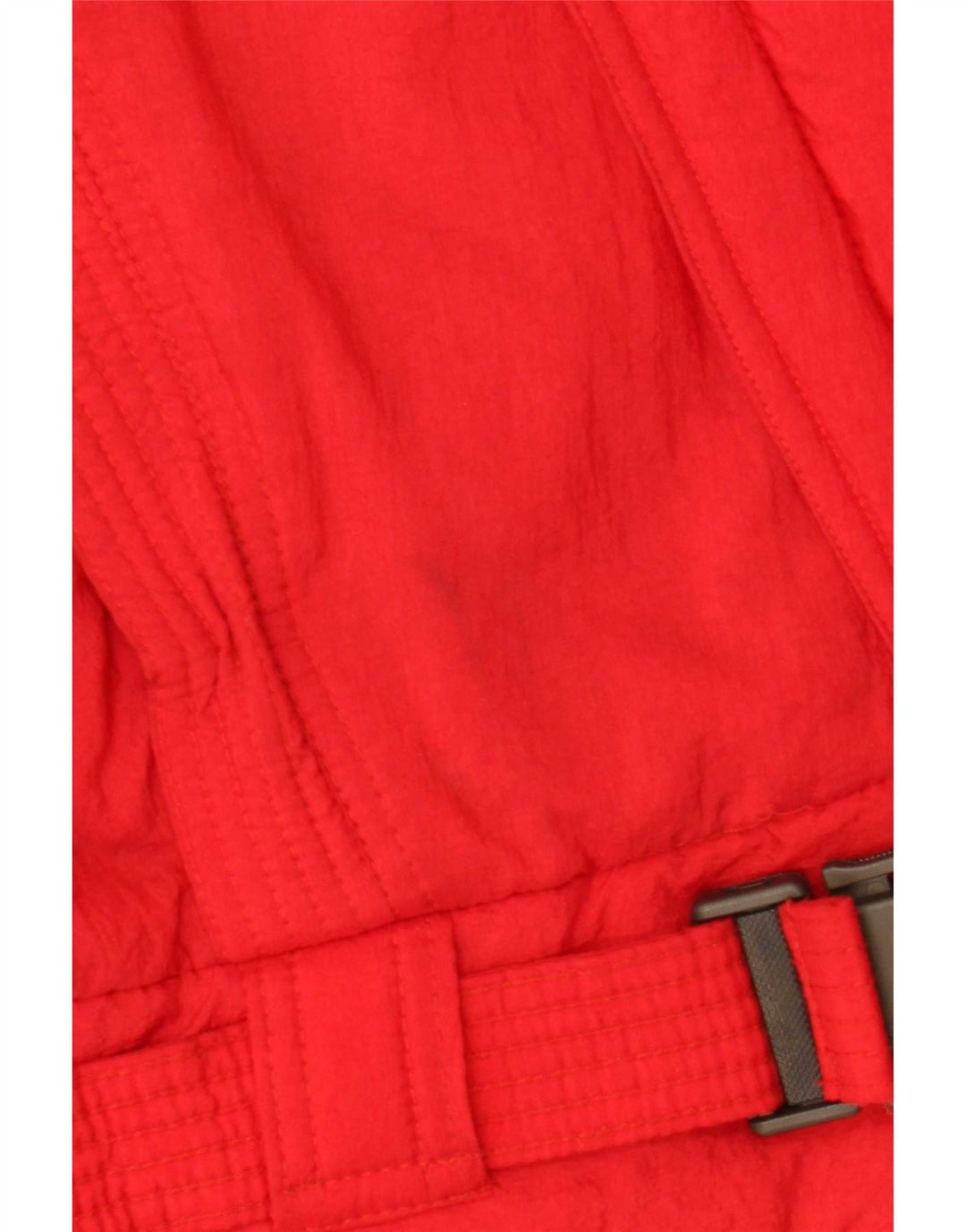 Vintage polstret damejakke UK 18 XL Rød