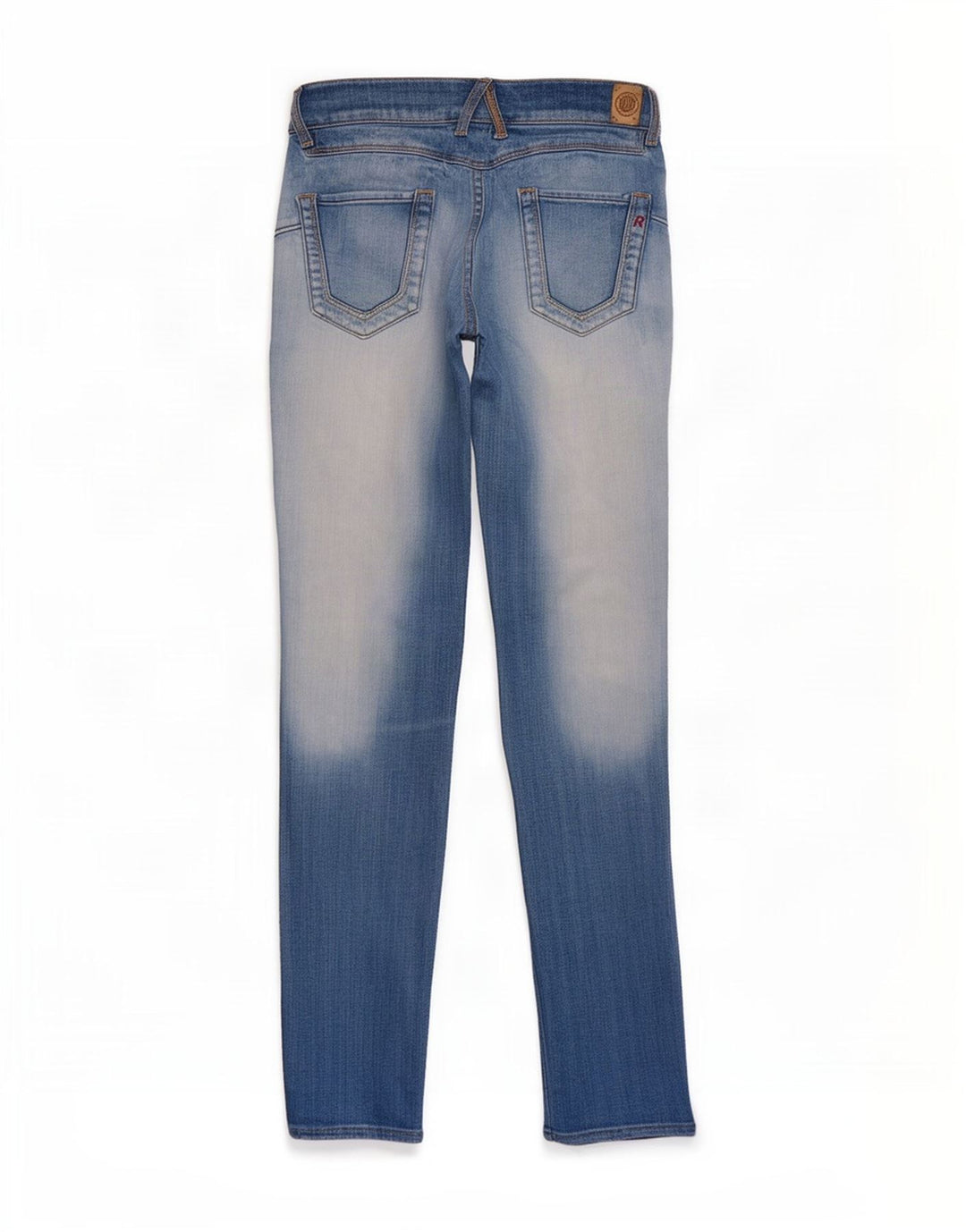 Replay Dame Skinny Jeans W28 L30 Blå