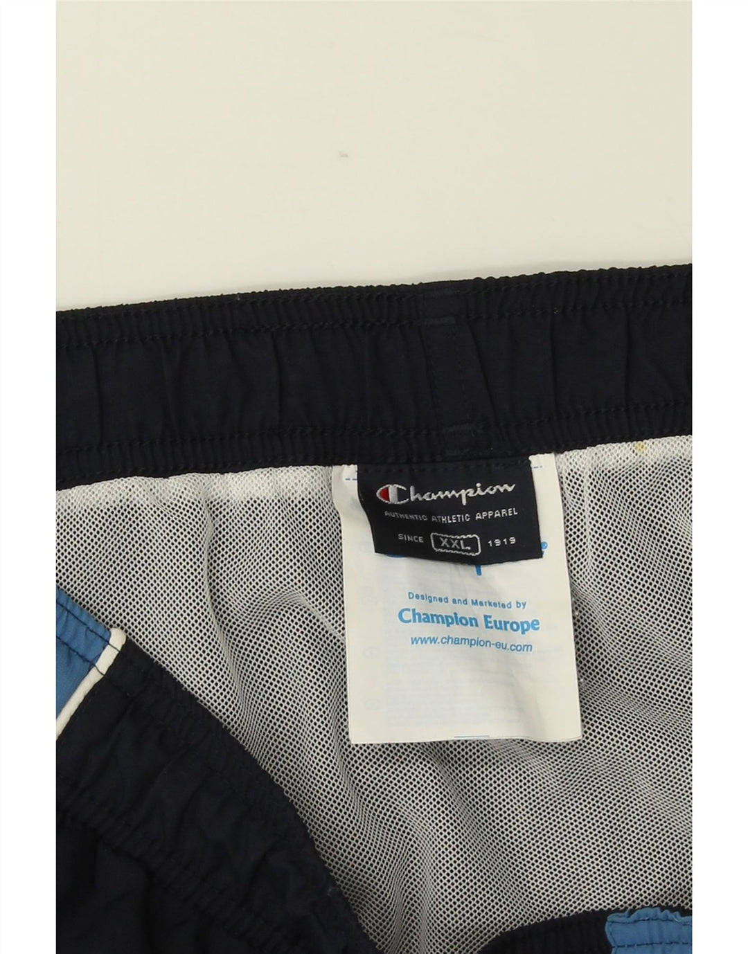 Champion Svømmeshorts til mænd 2XL Navy Blue Colourblock Polyamid