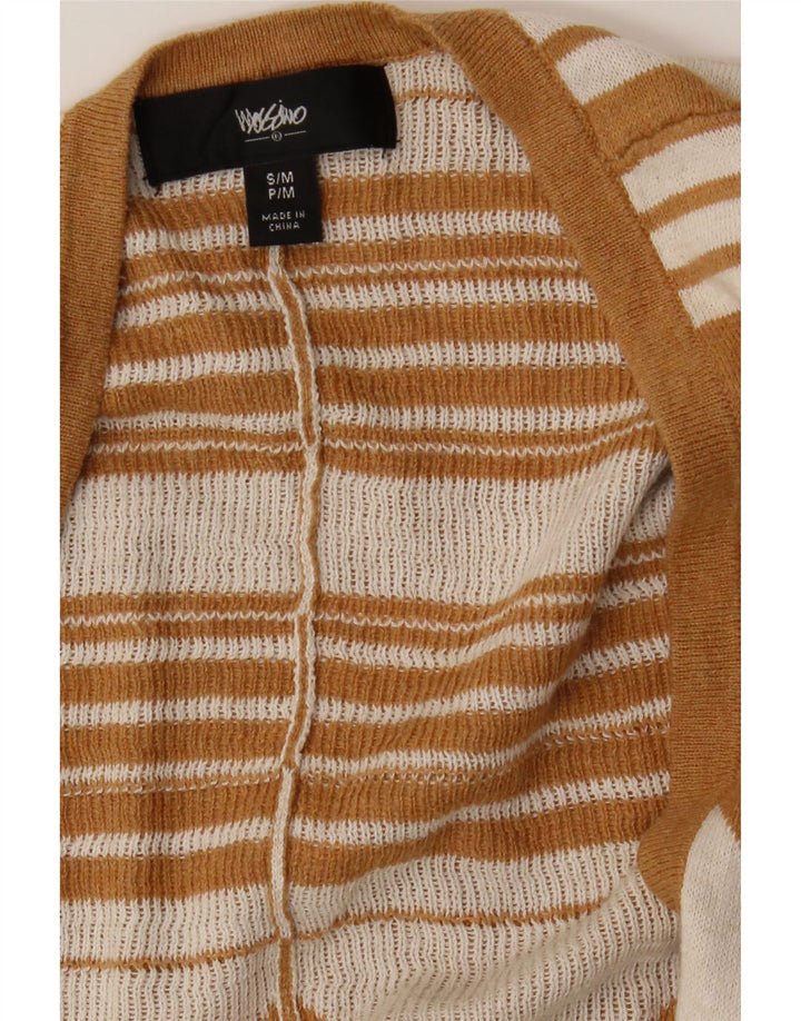 MOSSIMO Womens Poncho Cardigan Sweater UK 10 Small Beige Geometric Vintage Mossimo and Second-Hand Mossimo from Messina Hembry 