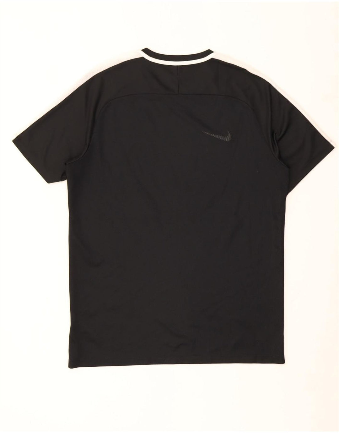 Nike Herre Dri Fit T-Shirt Top Stor Sort Colourblock