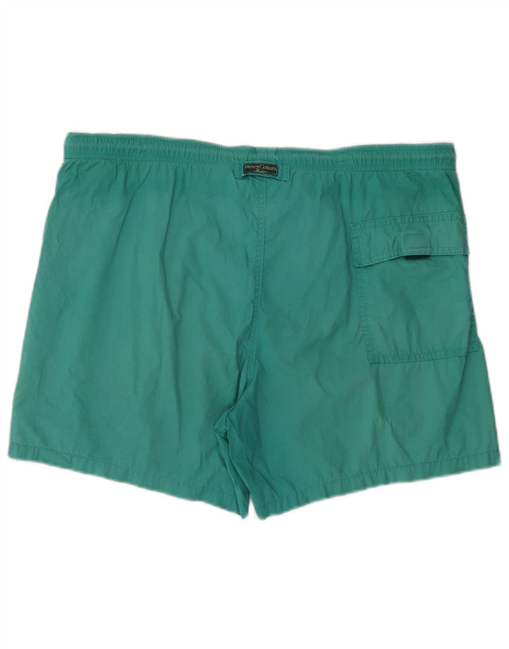 Henry Cottons Herre grafiske svømmeshorts XL Grøn
