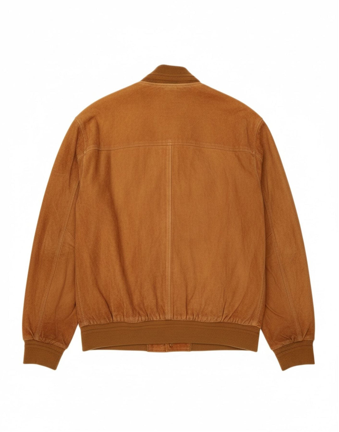 ZARRO Mens Suede Bomber Jacket IT 58 4XL Brown Leather Vintage Zarro and Second-Hand Zarro from Messina Hembry 