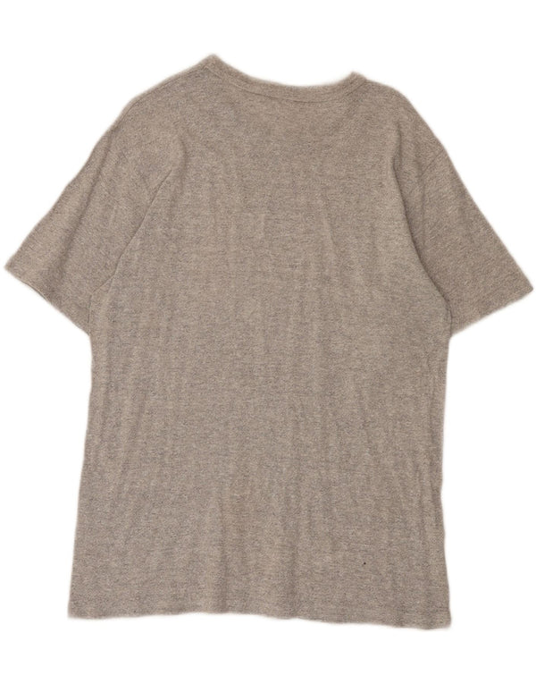 Champion Herre grafisk T-shirt Top mellemgrå bomuld