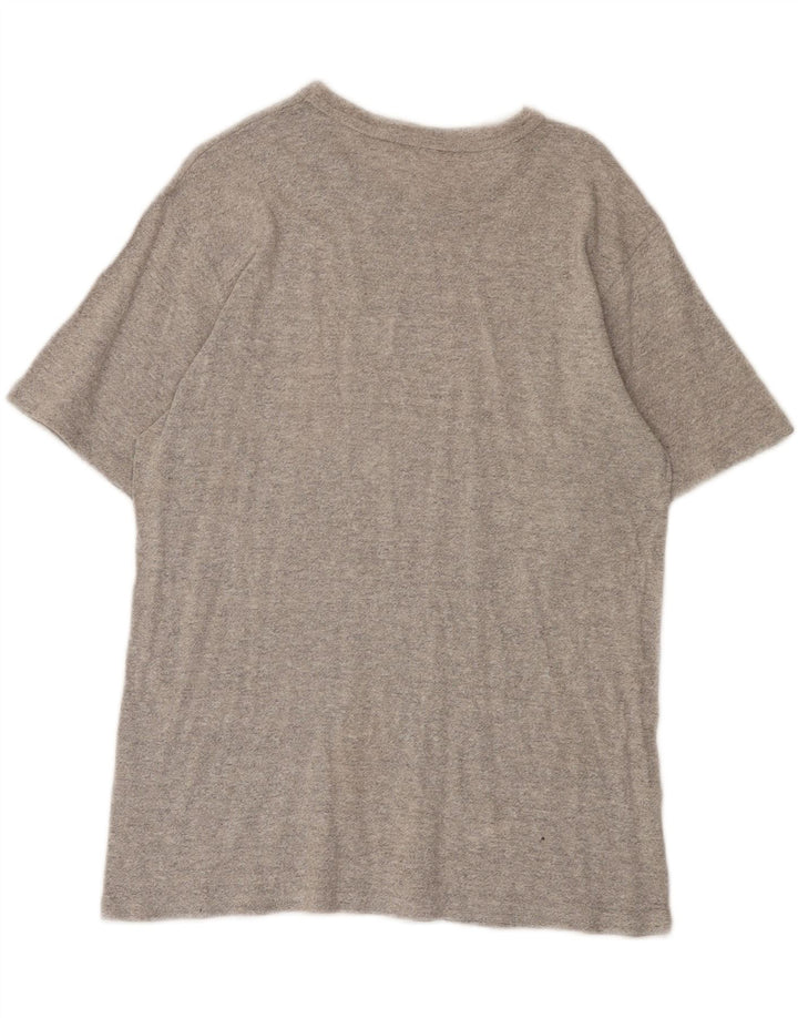 Champion Herre grafisk T-shirt Top mellemgrå bomuld