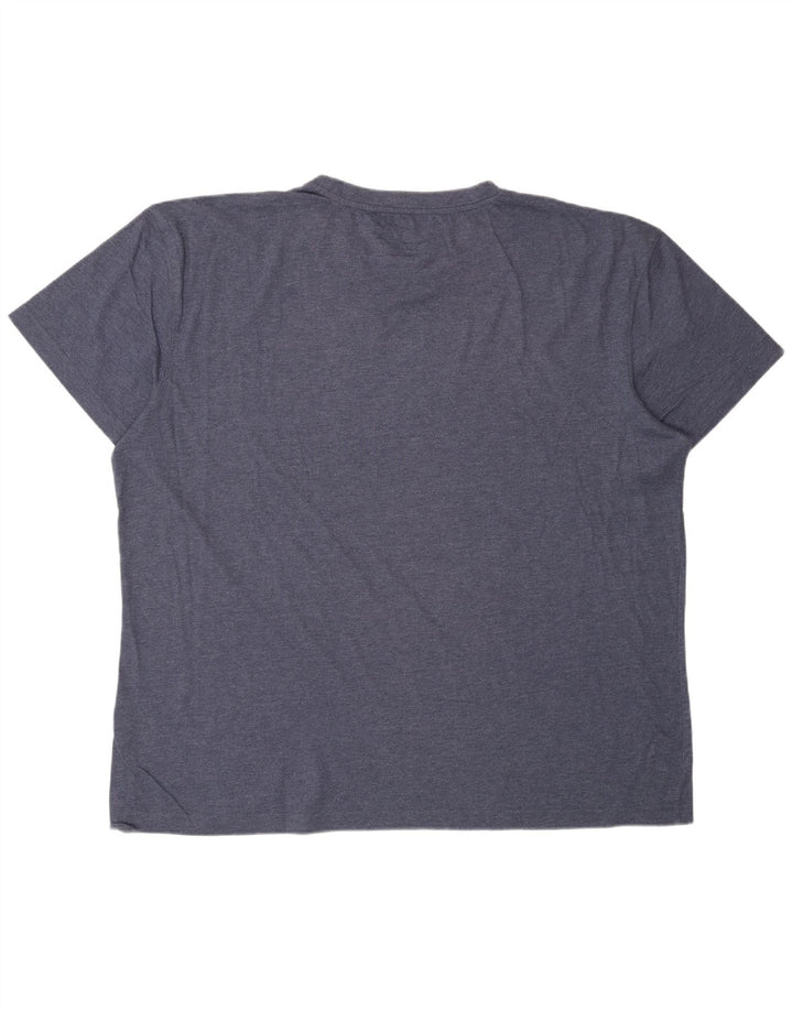 ARIZONA Herre grafisk T-shirt top 3XL marineblå bomuld