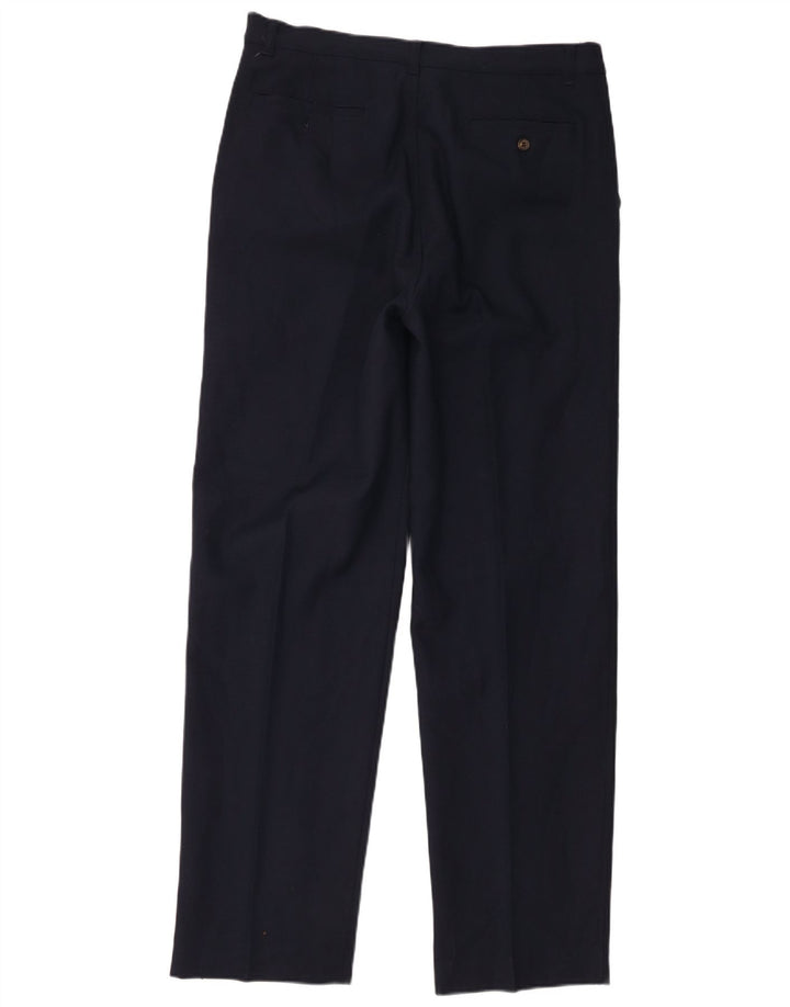 Chervo Herre Pegged Chino Bukser IT 50 Large W34 L33 Navy Blue Polyester