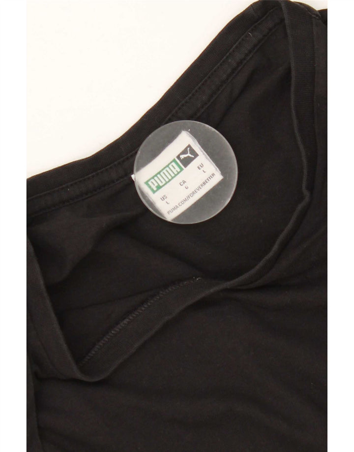 Puma Herre T-Shirt Top Stor Sort