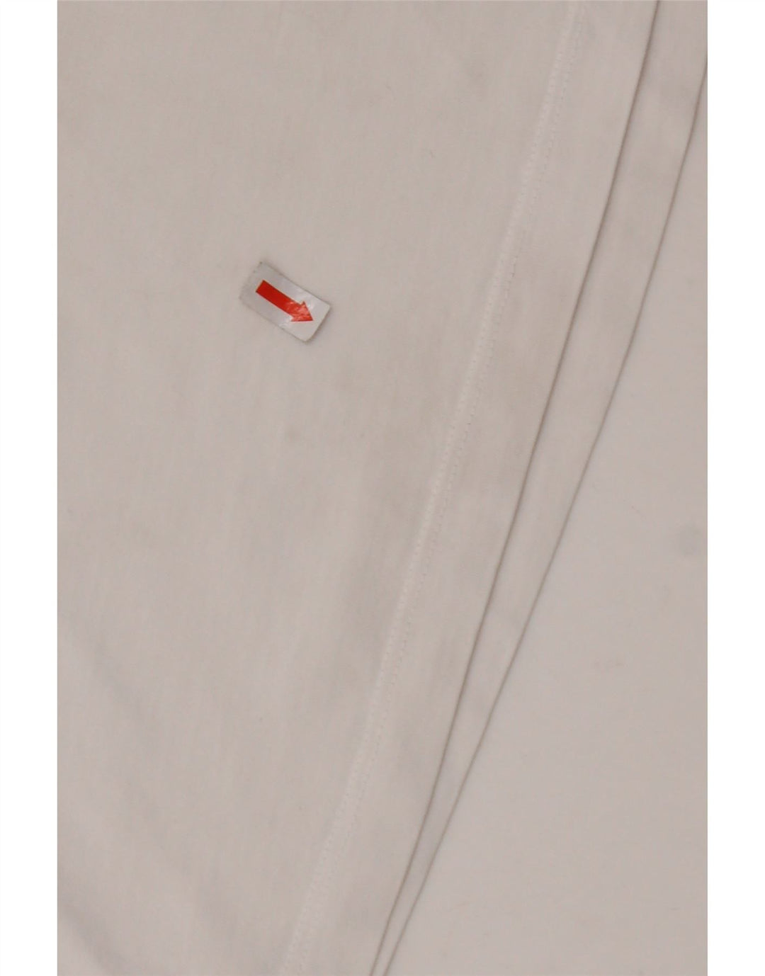 TOMMY HILFIGER Piger Crop Grafisk T-Shirt Top 13-14 år Hvid