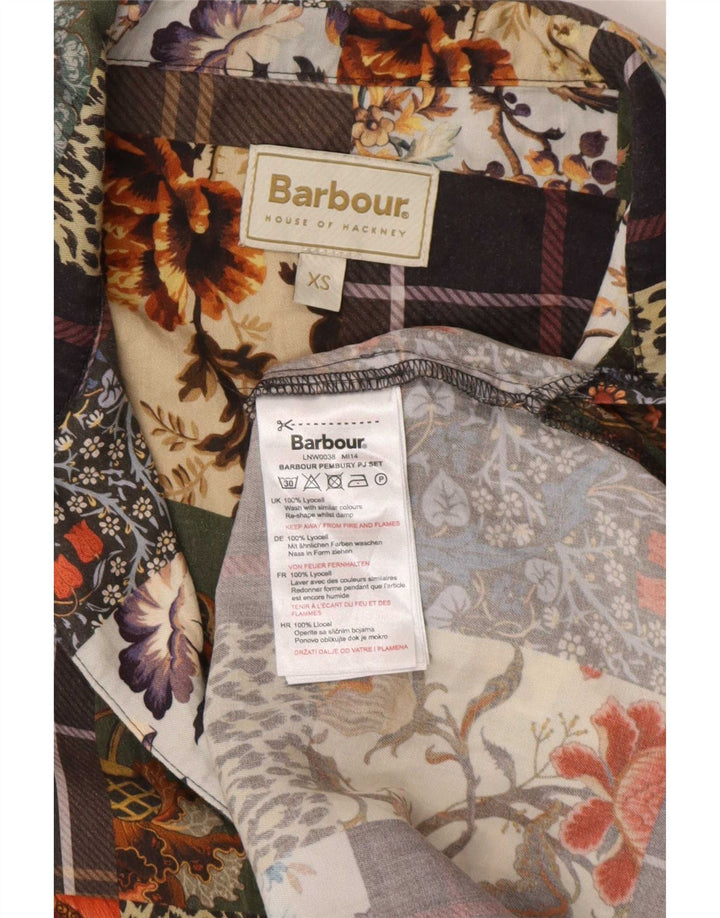 Barbour Nattøj til kvinder 2-delt sæt UK 6 XS W26 Flerfarvet patchwork