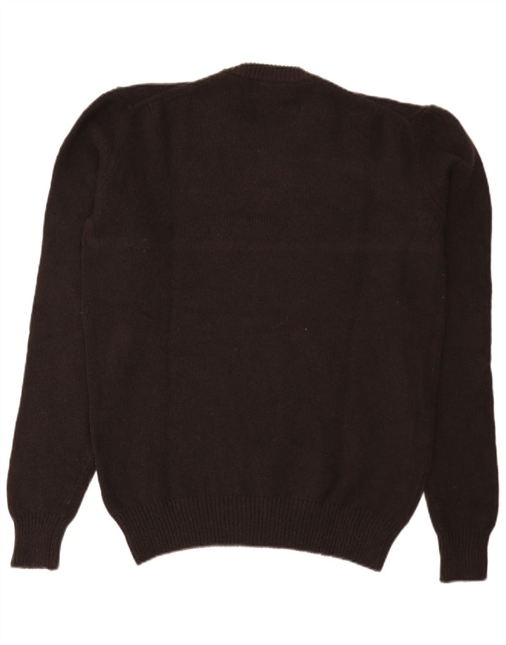 Kappa Herre Crew Neck Jumper Sweater Medium Brun Uld