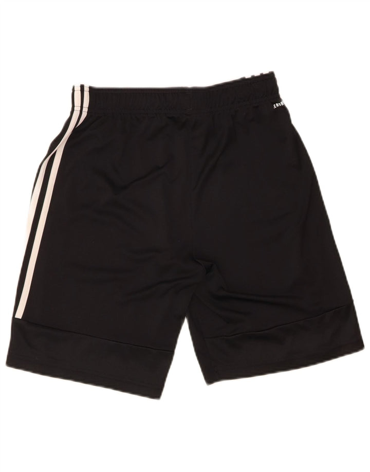 ADIDAS Boys Aeroready Sport Shorts 13-14 Years  Black Polyester