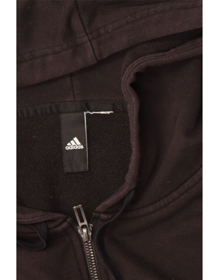 Adidas Hættetrøje med lynlås til mænd 2XL Sort