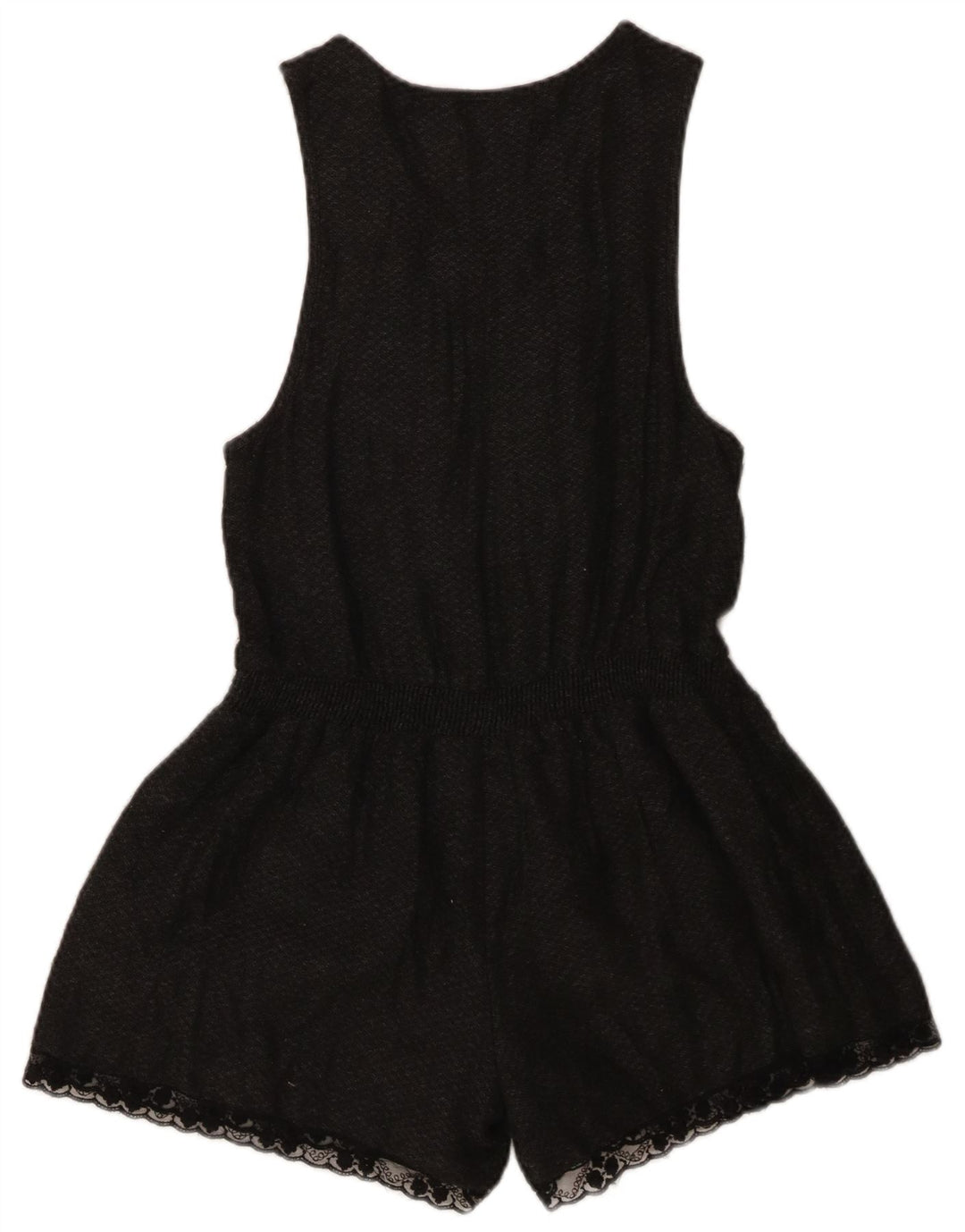 Zara Girls Sleeveless Playsuit 11-12 Years Black