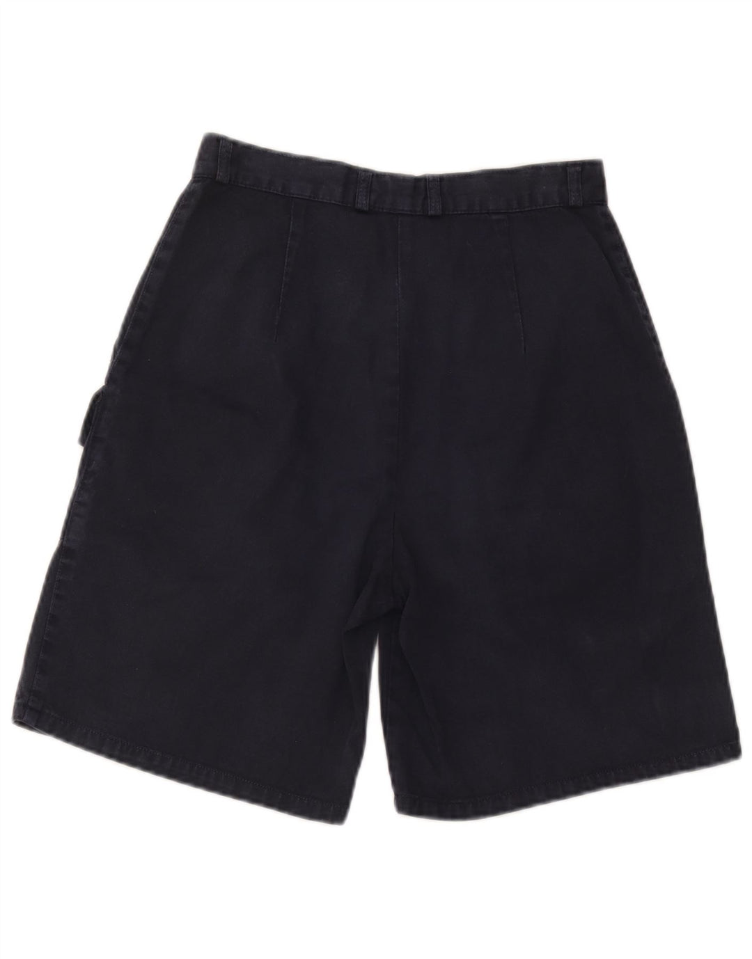 Vintage Bermuda Cargo Shorts til kvinder IT 44 Medium W28 Marineblå Bomuld