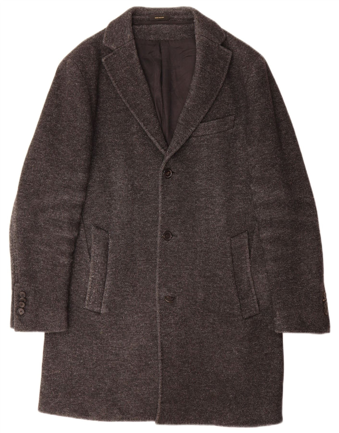 Massimo Dutti Herre Overfrakke EU 48 Medium Grå