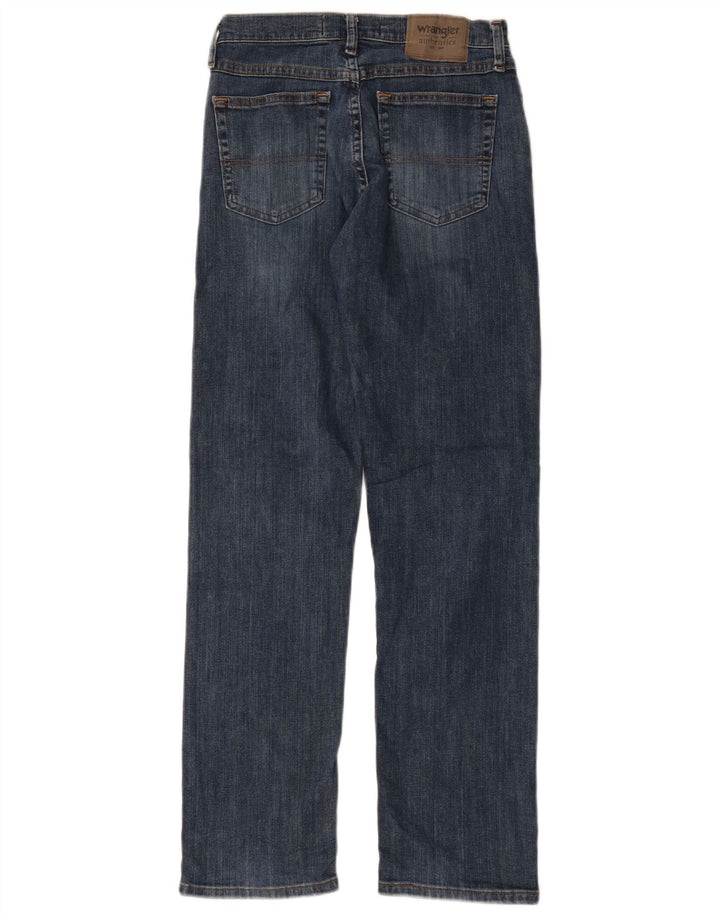 Wrangler Straight Jeans til mænd W28 L30 blå bomuld