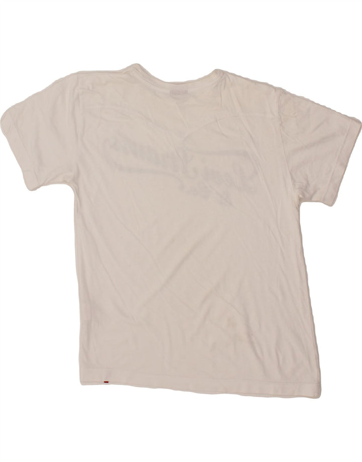 LEVI'S Girls Graphic T-Shirt Top 13-14 Years White Vintage Levi's and Second-Hand Levi's from Messina Hembry 