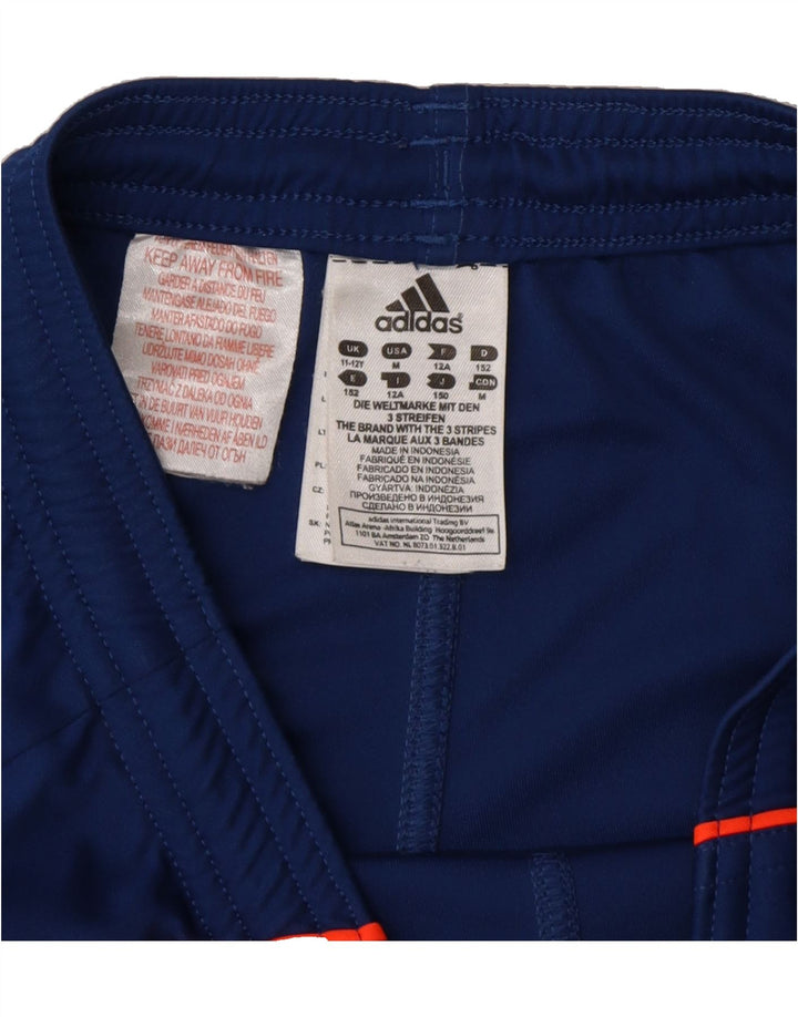 ADIDAS Boys Climalite Sport Shorts 11-12 Years  Blue Polyester Vintage Adidas and Second-Hand Adidas from Messina Hembry 