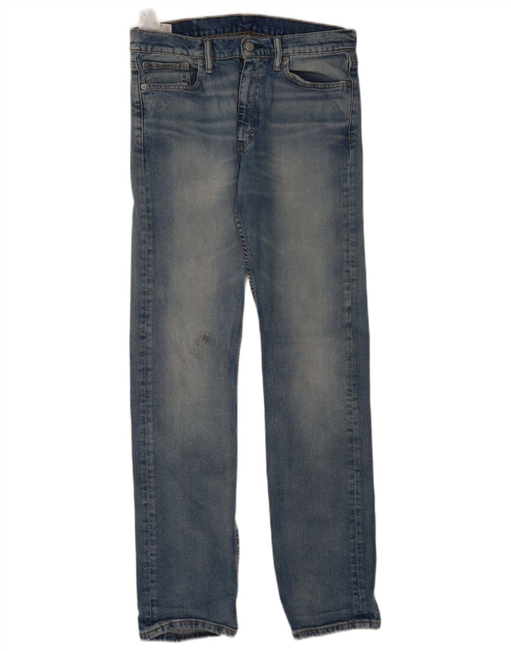LEVI'S Herre 510 Skinny Jeans W32 L34 Blå Bomuld