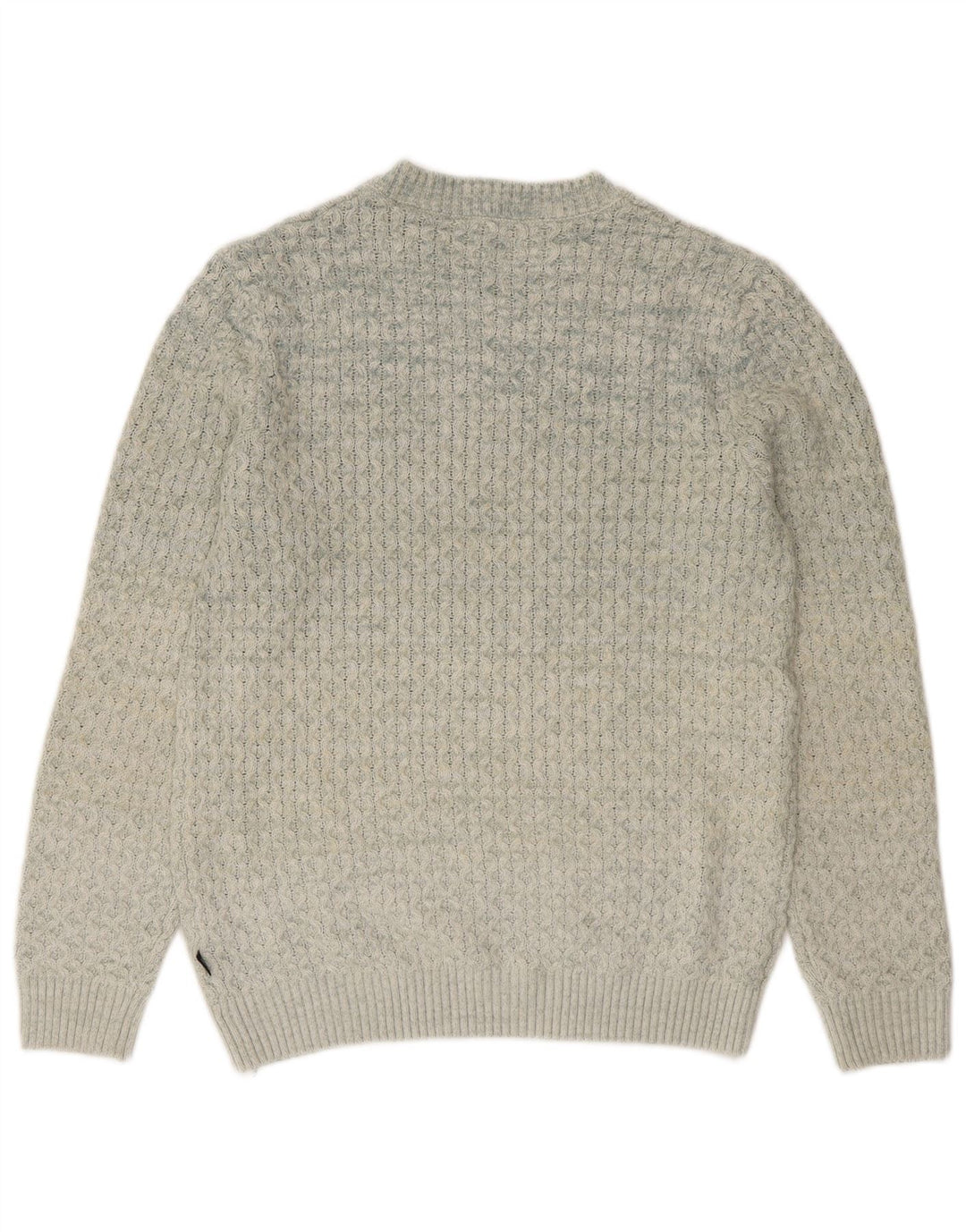 Jack & Jones Herre Crew Neck Jumper Sweater Stor Grå Akryl