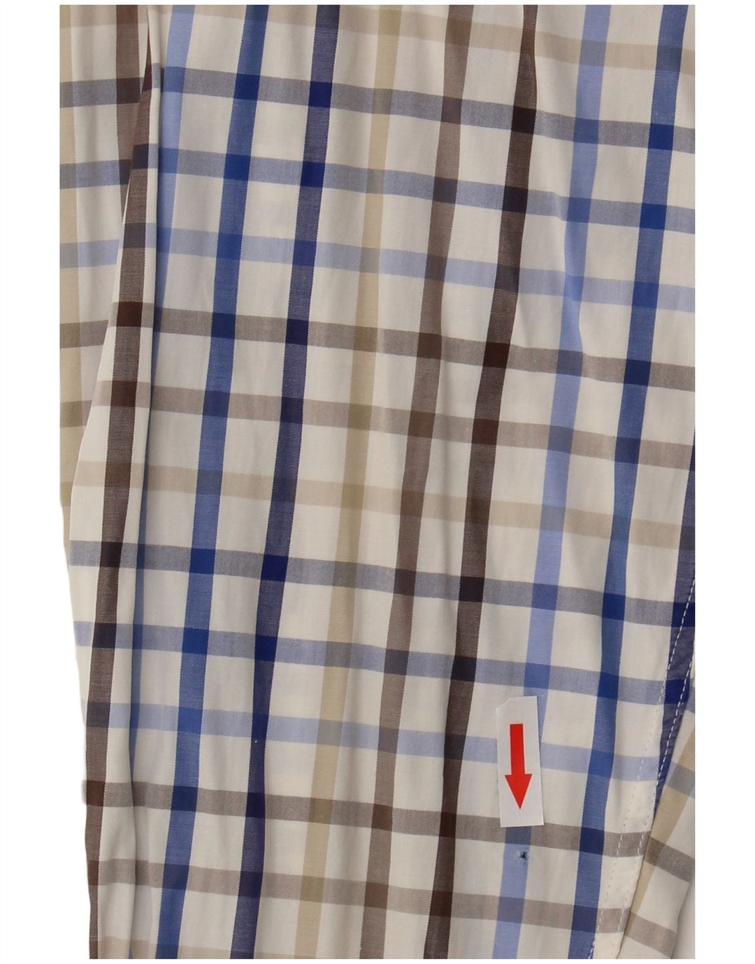 Paul & Shark Herre Yachting Shirt Størrelse 44 XL Flerfarvet ternet bomuld