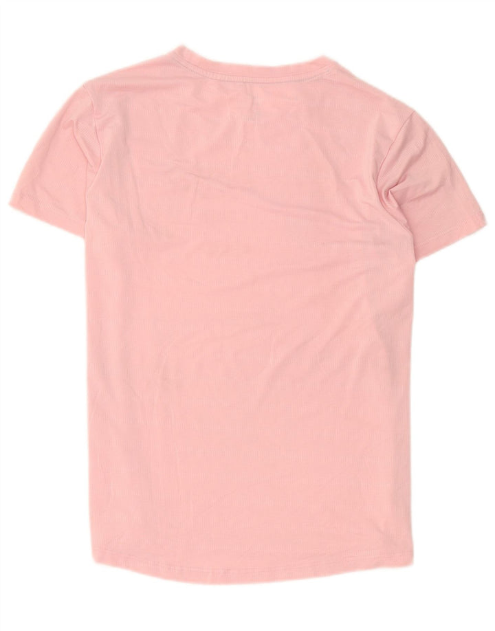 Nike Herre Dri Fit T-Shirt Top 2XL Pink Polyester