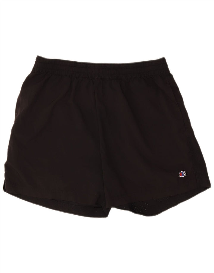 Champion Herre Sportshorts Large Sort Polyester