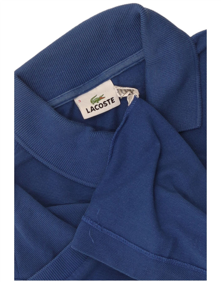 Lacoste herre poloskjorte str. 3 Lille blå bomuld