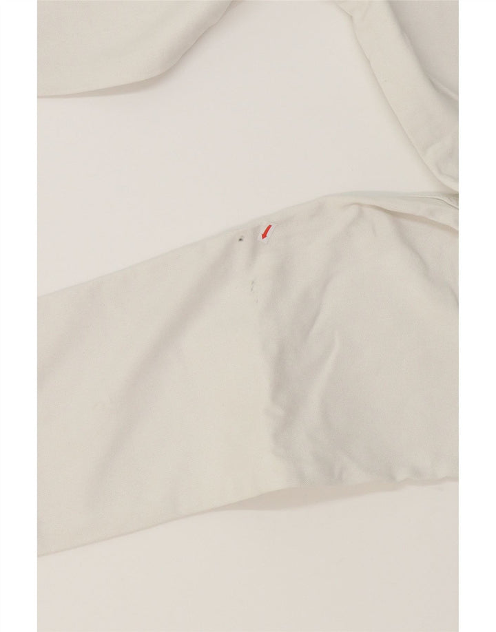 LEVI'S Womens Straight Jeans W29 L28  White Cotton Vintage Levi's and Second-Hand Levi's from Messina Hembry 