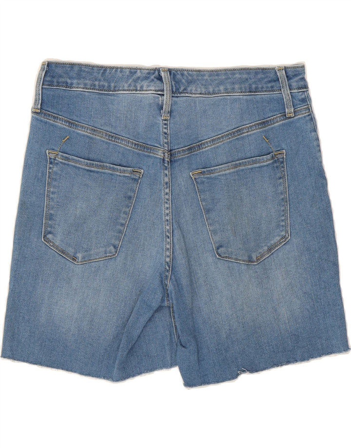 MOSSIMO Womens Super Strech Denim Shorts US 6 Medium W30 Blue Cotton Vintage Mossimo and Second-Hand Mossimo from Messina Hembry 