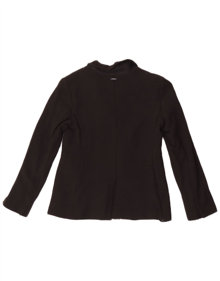 Max Mara Dame 3 Button Blazer Jacket UK 4 XS Sort