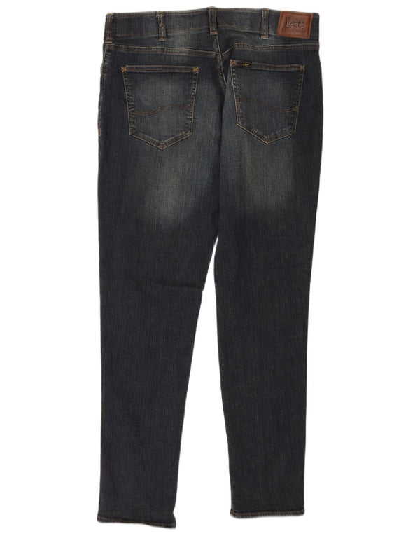 Lee Mens Modern Series Slim Jeans W36 L32 Marineblå Bomuld