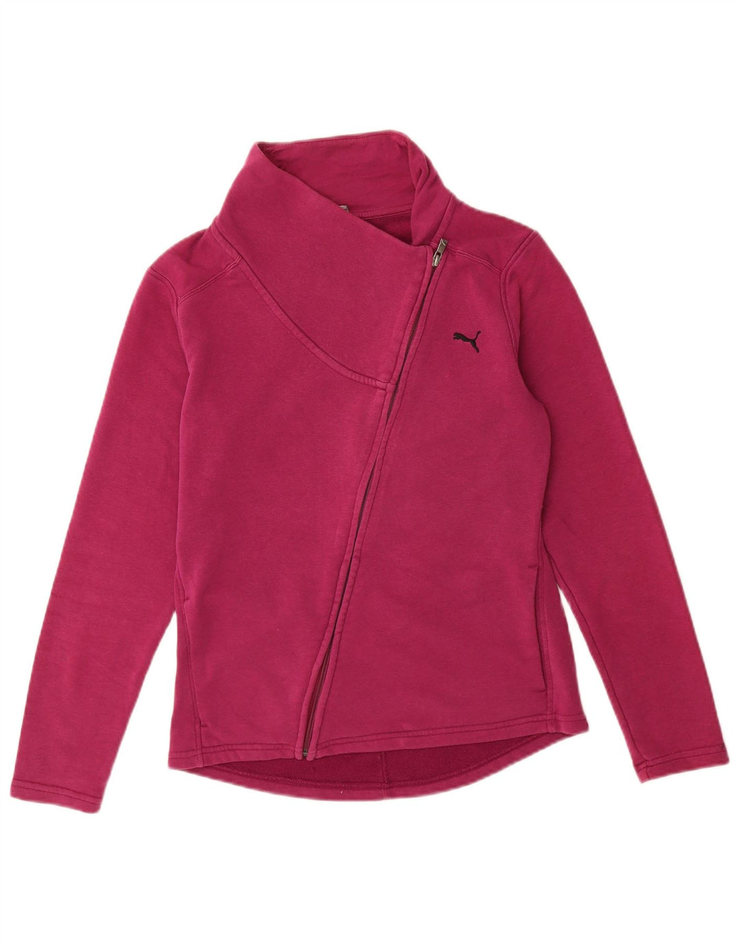 Puma træningsdragt topjakke til kvinder UK 12 Medium Pink Bomuld
