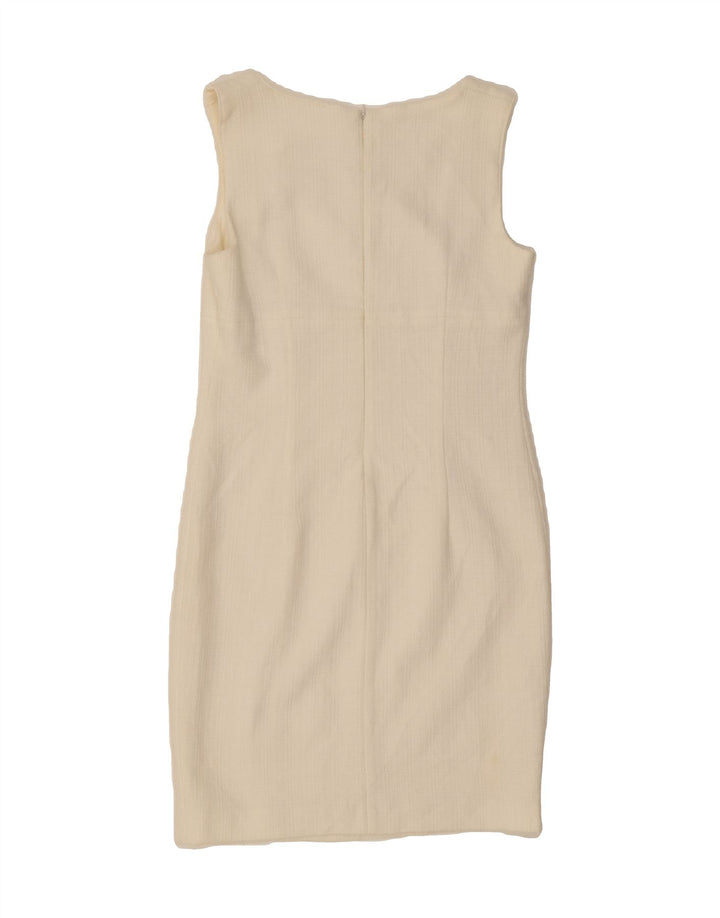 PIU & PIU Womens 3/4 Sleeve 2 Piece Set IT 46 Large White Cotton Vintage Piu & Piu and Second-Hand Piu & Piu from Messina Hembry 